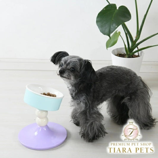 カルル Calulu 高さと角度を変えられるフードボウル【犬用 フードボウル ご飯 調整可能】