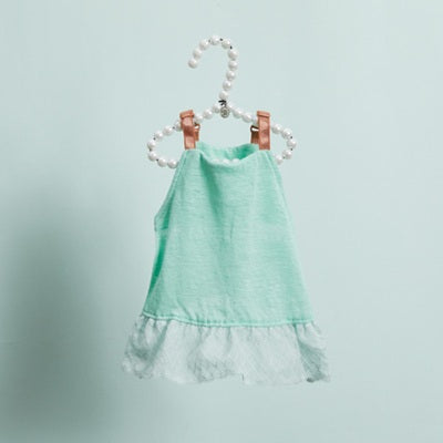 ルイスドッグ louisdog Mint Breeze TEE & Scarf【小型犬 犬服 ドッグウエア トップス Tシャツ スカーフ セット セレブ】