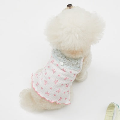 ルイスドッグ louisdog Blush Lace TANK【小型犬 犬服 ドッグウエア トップス タンクトップ ノースリーブ セレブ】