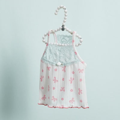 ルイスドッグ louisdog Blush Lace TANK【小型犬 犬服 ドッグウエア トップス タンクトップ ノースリーブ セレブ】