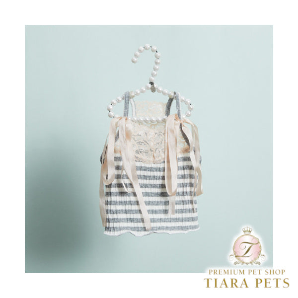 ルイスドッグ louisdog Misty Lace TANK【小型犬 犬服 ドッグウエア トップス タンクトップ ノースリーブ セレブ】