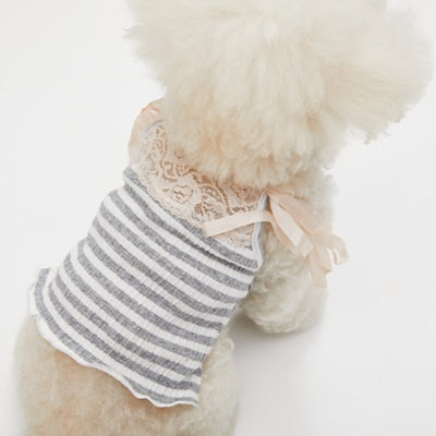 ルイスドッグ louisdog Misty Lace TANK【小型犬 犬服 ドッグウエア トップス タンクトップ ノースリーブ セレブ】