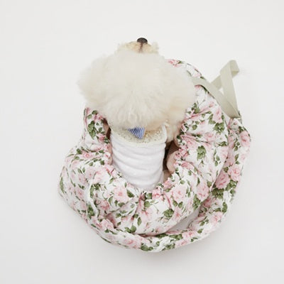 ルイスドッグ louisdog Carline Rose Sling Bag【小型犬 犬用 スリングバッグ キャリーバッグ お出掛け セレブ】