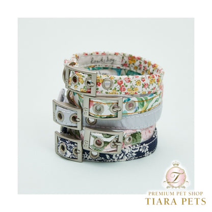 ルイスドッグ louisdog Bloom Club Collar【小型犬 犬用 お散歩 カラー 首輪 セレブ】