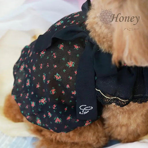 グラマーイズム Glamourism ハニー（Honey）選べる2色【小型犬 犬服 ワンピース ドレス スカート セレブ】