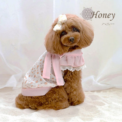 グラマーイズム Glamourism ハニー（Honey）選べる2色【小型犬 犬服 ワンピース ドレス スカート セレブ】