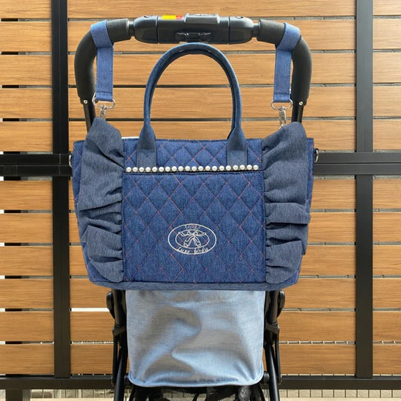 リュクスバーディ Luxe birdie キルティングカートバッグ【小型犬 オーナー用 お出掛け バッグ 鞄 かばん セレブ】