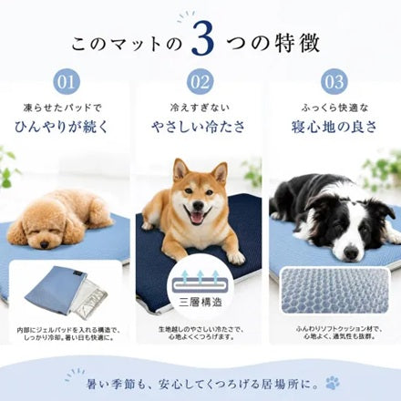 バーディ BIRDIE ラッセルクッションクールマット【小型犬 犬用 クールマット マット クッションマット】