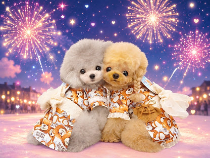サーカスサーカス circus circus Toy Bunny YUKATA(CCW-0299)【小型犬 犬服 ドッグウエア 浴衣 お祭り 和装】