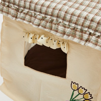ルイスドッグ louisdog Little Bouquet Peekaboo Frame Cover【小型犬 犬用 ハウス カバーのみ ピーカブー セレブ】