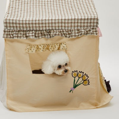 ルイスドッグ louisdog Little Bouquet Peekaboo【小型犬 犬用 ハウス セット ピーカブー セレブ】