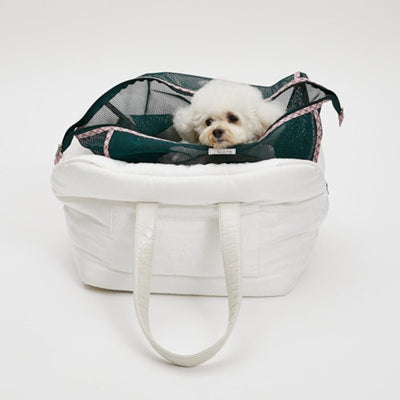 ルイスドッグ louisdog Blanc Around Bag【小型犬 犬用 バック お散歩 お出掛け キャリーバッグ セレブ】