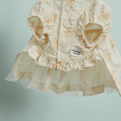 ルイスドッグ louisdog Sunday Morning Blouse【小型犬 犬服 ドッグウエア トップス ブラウス セレブ】