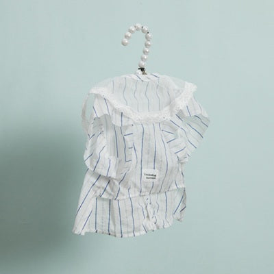 ルイスドッグ louisdog Riviera Blouse【小型犬 犬服 ドッグウエア トップス ブラウス セレブ】