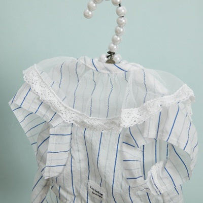 ルイスドッグ louisdog Riviera Blouse【小型犬 犬服 ドッグウエア トップス ブラウス セレブ】