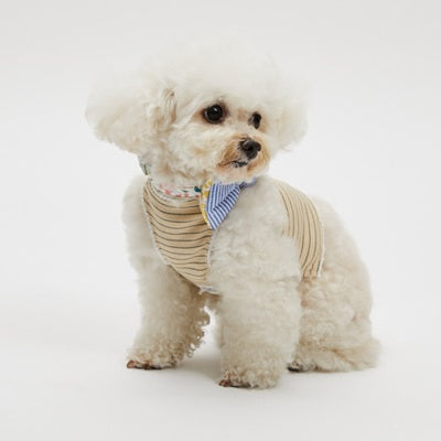 ルイスドッグ louisdog Lemon Track TANK【小型犬 犬服 ドッグウエア トップス タンクトップ ノースリーブ セレブ】