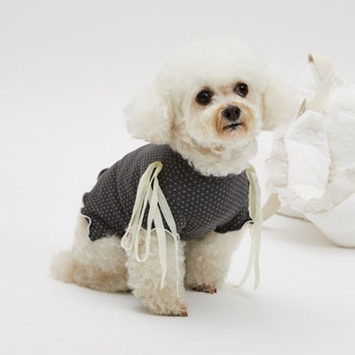 ルイスドッグ louisdog Mellow RIbbon TEE【小型犬 犬服 ドッグウエア トップス Tシャツ セレブ】