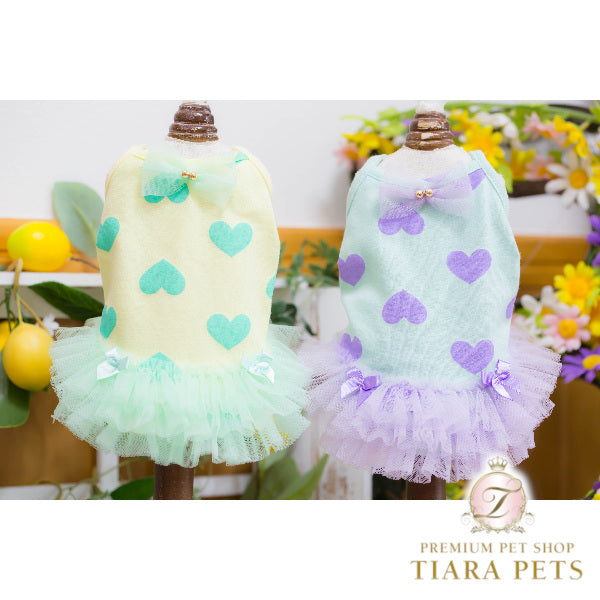 ブルブブ BUL BU-BU Sweet sherbet Camisole【小型犬 犬服 ドッグウエア トップス キャミソール ノースリーブ セレブ】