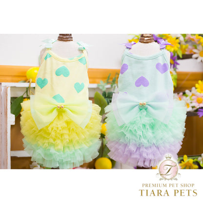 ブルブブ BUL BU-BU Sweet sherbet O/P【小型犬 犬服 ドッグウエア ワンピース スカート ドレス セレブ】