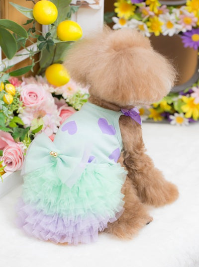 ブルブブ BUL BU-BU Sweet sherbet O/P【小型犬 犬服 ドッグウエア ワンピース スカート ドレス セレブ】