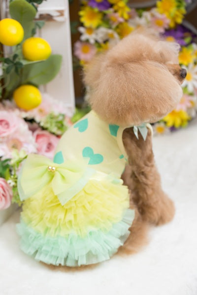 ブルブブ BUL BU-BU Sweet sherbet O/P【小型犬 犬服 ドッグウエア ワンピース スカート ドレス セレブ】