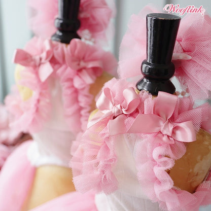 ブルブブ BUL BU-BU PINK BALLERINA TULLE DRESS【小型犬 犬服 ワンピース ドレス スカート セレブ】