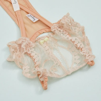 ルイスドッグ louisdog Apricot Lace Brief【小型犬 犬服 ボトムス ズボン つなぎ ロンパース セレブ】