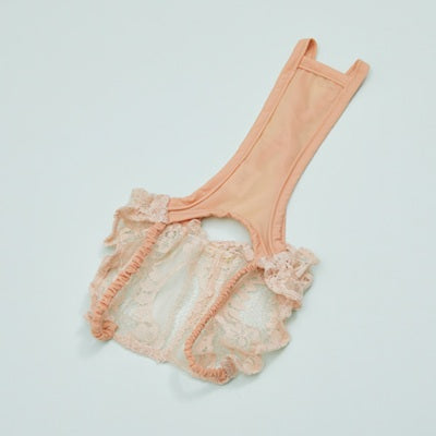 ルイスドッグ louisdog Apricot Lace Brief【小型犬 犬服 ボトムス ズボン つなぎ ロンパース セレブ】