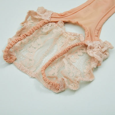 ルイスドッグ louisdog Apricot Lace Brief【小型犬 犬服 ボトムス ズボン つなぎ ロンパース セレブ】