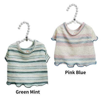 ルイスドッグ louisdog Club Stripes TEE【小型犬 犬服 トップス 半袖 Tシャツ セレブ】
