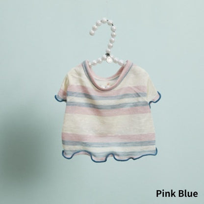 ルイスドッグ louisdog Club Stripes TEE【小型犬 犬服 トップス 半袖 Tシャツ セレブ】