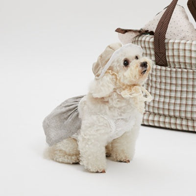 ルイスドッグ louisdog LIttle Lady Dress【小型犬 犬服 ワンピース ドレス スカート セレブ】