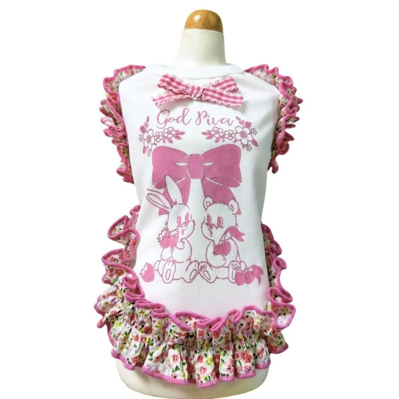 ゴッドピヴァ GODPIVA COOLアニマルTERAタンク【小型犬用 犬服 ドッグウエア トップス タンクトップ ノースリーブ セレブ】