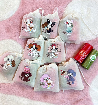 J&Kアニマルズ J&K animals マナー袋【オーナー用 ママ用 お散歩グッズ プーポーチ 便利グッズ】