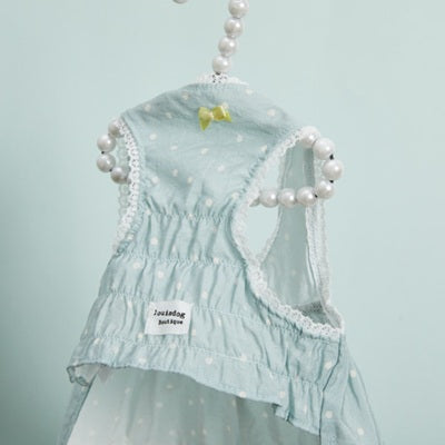 ルイスドッグ louisdog Willow Dress & Scarf【小型犬 犬服 ワンピース スカート ドレス スカーフ セット セレブ】