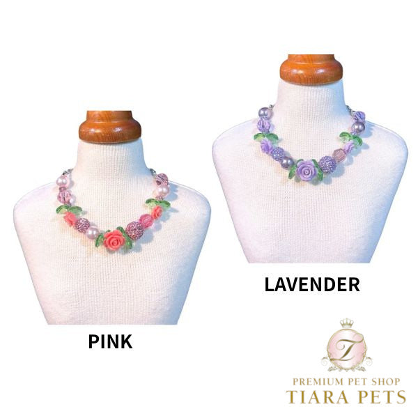 リュクスバーディ Luxe birdie ロザリアネックレス☆9月中旬入荷予定☆【小型犬 犬用 アクセサアリー ネックレス ロザリア セレブ】