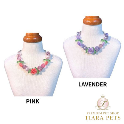 リュクスバーディ Luxe birdie ロザリアネックレス☆9月中旬入荷予定☆【小型犬 犬用 アクセサアリー ネックレス ロザリア セレブ】