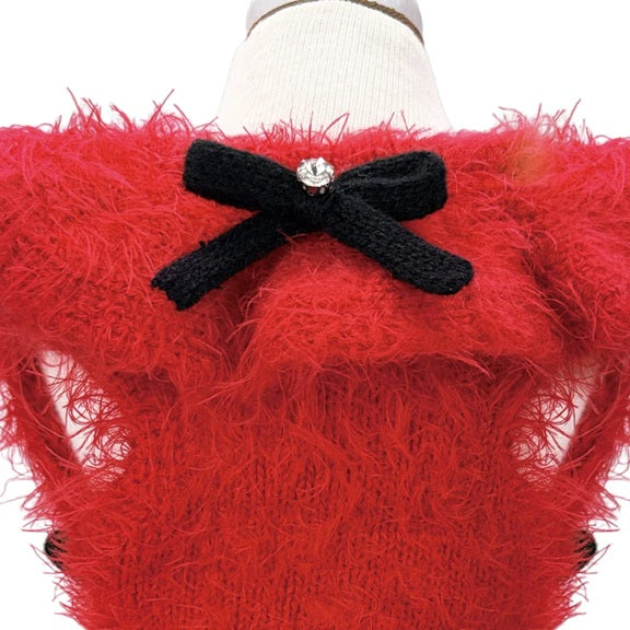 リュクスバーディ Luxe birdie ボウニットワンピース☆10月中旬入荷予定☆【小型犬 犬服 ワンピース ドレス スカート セレブ】