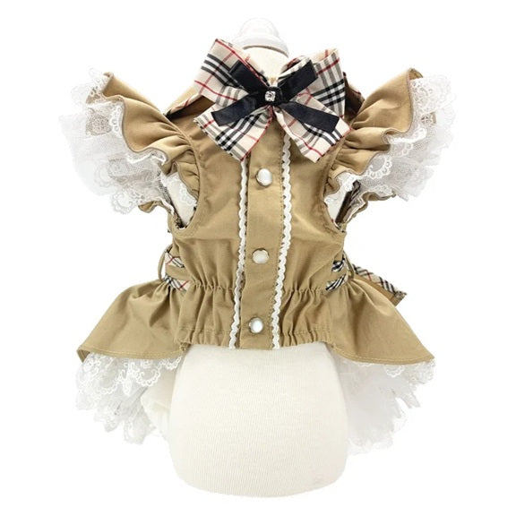 リュクスバーディ Luxe birdie ドゥモワゼルワンピース☆10月中旬入荷予定☆【小型犬 犬服 ワンピース ドレス スカート セレブ】
