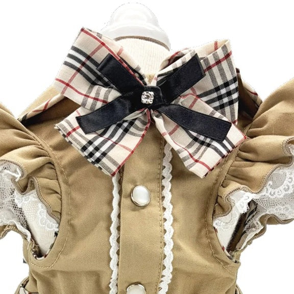 リュクスバーディ Luxe birdie ドゥモワゼルワンピース☆10月中旬入荷予定☆【小型犬 犬服 ワンピース ドレス スカート セレブ】