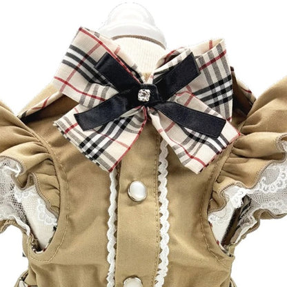 リュクスバーディ Luxe birdie ドゥモワゼルワンピース☆10月中旬入荷予定☆【小型犬 犬服 ワンピース ドレス スカート セレブ】