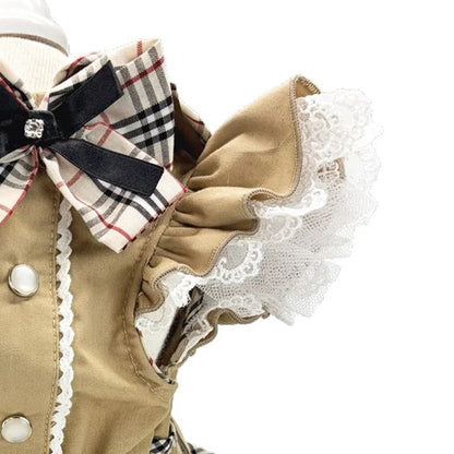 リュクスバーディ Luxe birdie ドゥモワゼルワンピース☆10月中旬入荷予定☆【小型犬 犬服 ワンピース ドレス スカート セレブ】