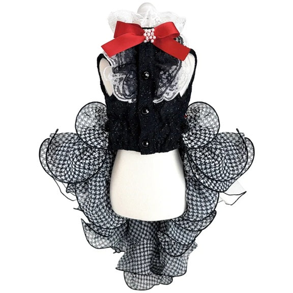 リュクスバーディ Luxe birdie デスタンドレス☆9月中旬入荷予定☆【小型犬 犬服 ワンピース ドレス スカート セレブ】