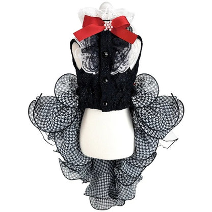 リュクスバーディ Luxe birdie デスタンドレス☆9月中旬入荷予定☆【小型犬 犬服 ワンピース ドレス スカート セレブ】