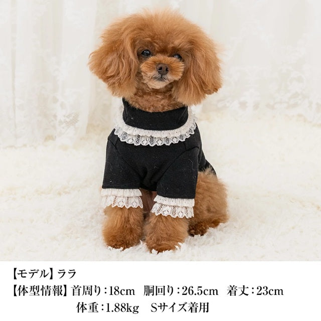 クレイジーブー CRAZYBOO ストレッチレーストレーナー ☆9月下旬順次発送予約☆【ドッグウエア 犬服 小型犬 トップス トレーナー スウェット トイプードル チワワ ダックス セレブ】