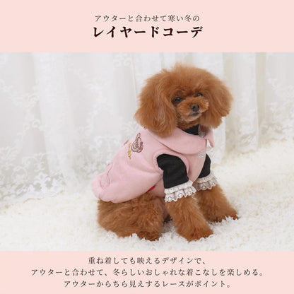 クレイジーブー CRAZYBOO ストレッチレーストレーナー ☆9月下旬順次発送予約☆【ドッグウエア 犬服 小型犬 トップス トレーナー スウェット トイプードル チワワ ダックス セレブ】