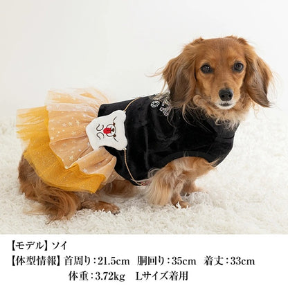 クレイジーブー CRAZYBOO ハロウィンワンピ ☆9月上旬順次発送予約☆【ドッグウエア 犬服 ワンピース スカート ドレス トイプードル チワワ ダックス セレブ】
