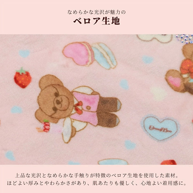 クレイジーブー CRAZYBOO ベロアクマプリントタンク ☆9月下旬順次発送予約☆【ドッグウエア 犬服 小型犬 トップス タンクトップ ノースリーブ トイプードル チワワ ダックス セレブ】