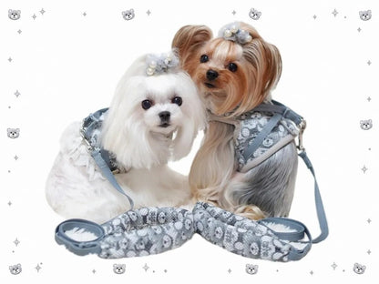 サーカスサーカス circus circus 【先行予約】Toy Bear Dressed Harness SET - Monotone - (CCZ-0077)【小型犬 犬用 ハーネス セット お散歩】