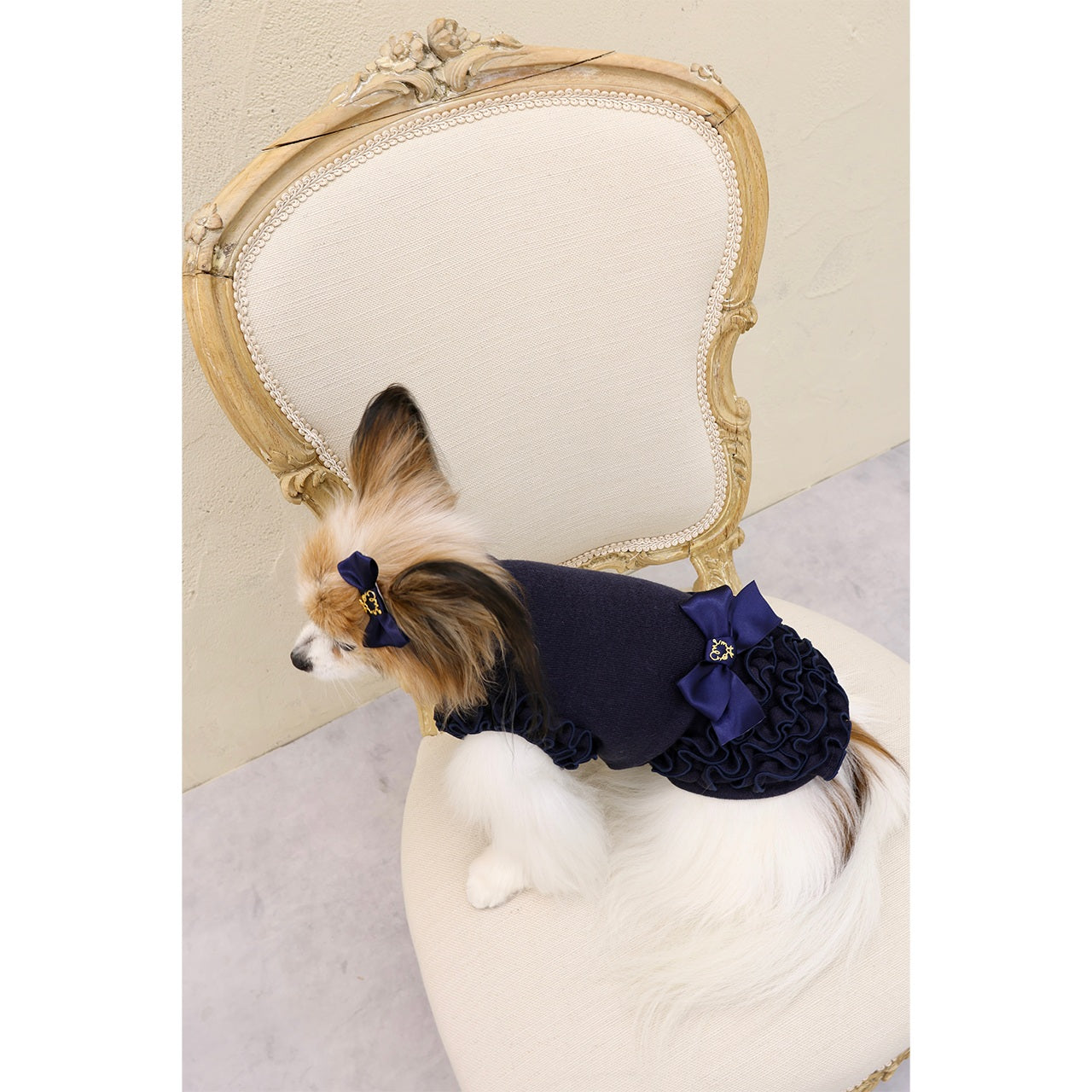 ミムット mimtto Satin Barrette☆予約品☆【小型犬 犬用 ヘアアクセサリー バレッタ リボン セレブ】